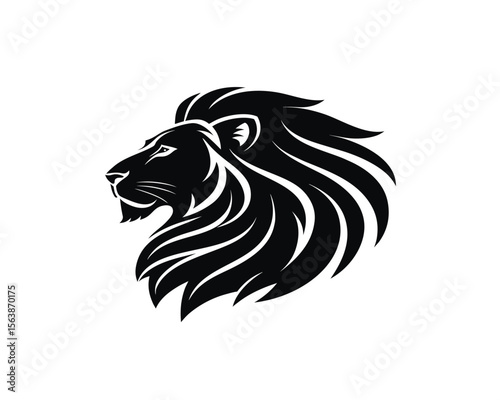 Wallpaper Mural Lion Head vector illustration logo design template, Torontodigital.ca