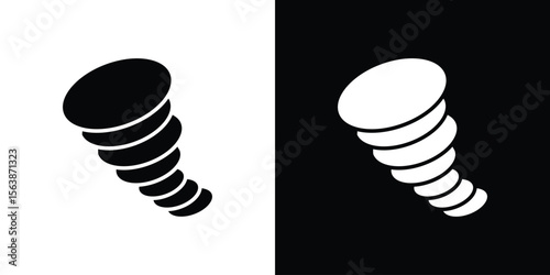 Cornucopia icon of glyph style design vector pack