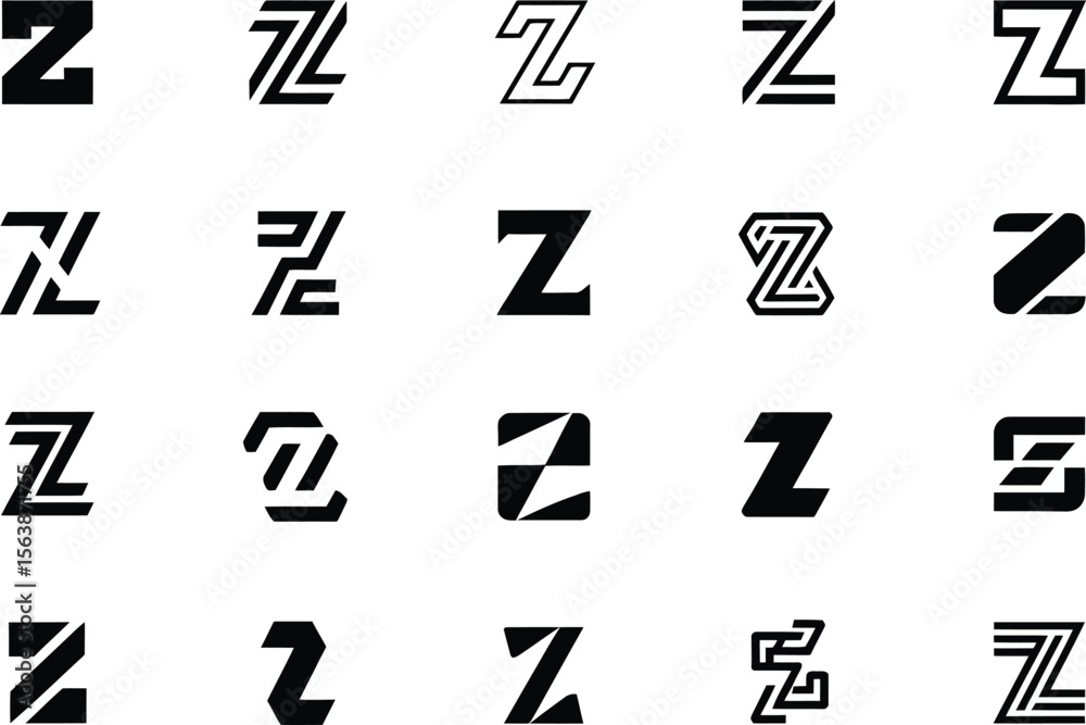 set of black and white numbers set of black and white numbers