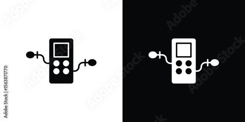 Dialysis icon of glyph style design vector pack