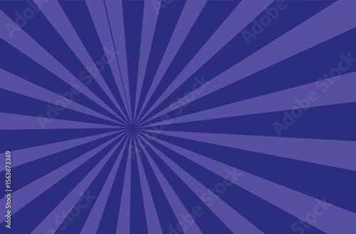 Sunlight rays background. powder blue and white color burst background. Sun beam ray sunburst wallpaper. Retro bright backdrop.