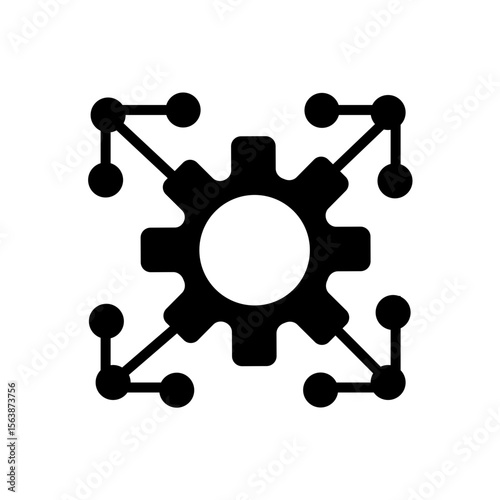 artificial intelligence vector icon