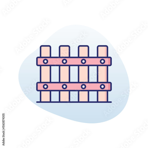 Fence Vector icon