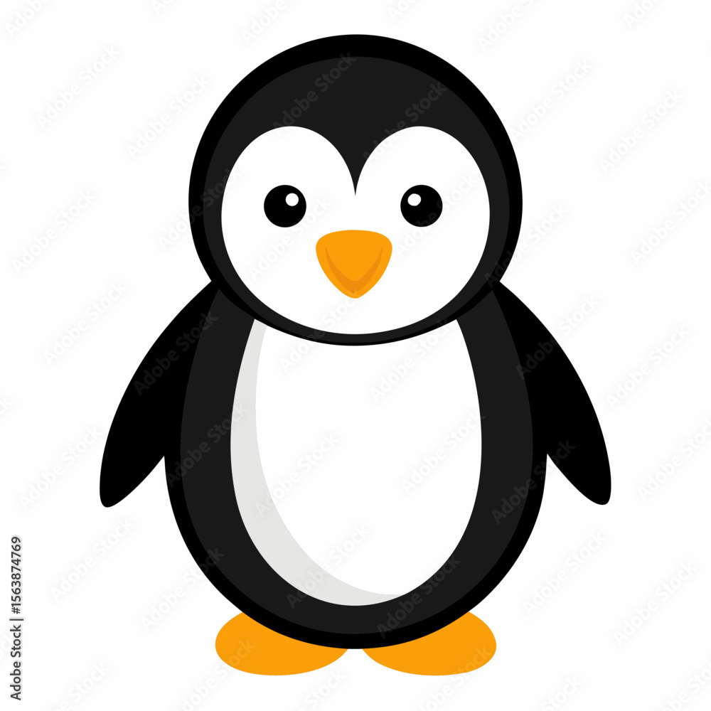 Obraz premium penguin on a snow