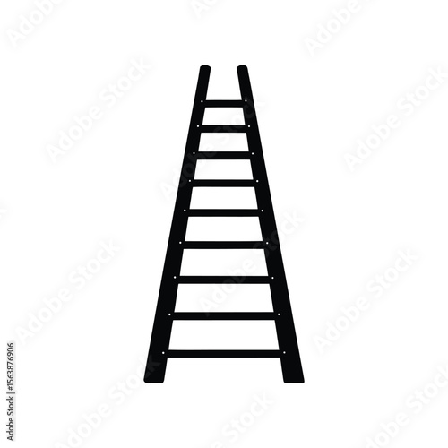 ladder isolated on white background