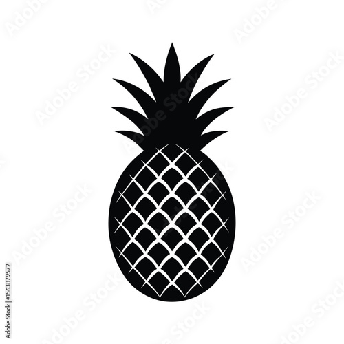 pineapple fruit vector illustration
