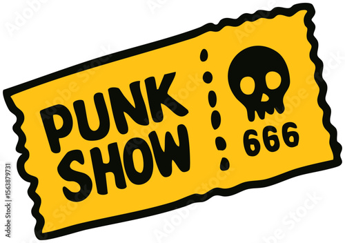 Punk vector icon with retro grunge style. Ideal for zines, stickers, posters, tattoos, and alternative fashion design. Punk Stickers. SVG. Vector.