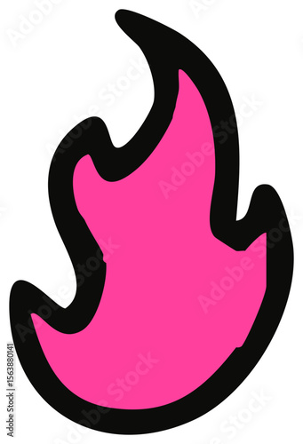 Punk vector icon with retro grunge style. Ideal for zines, stickers, posters, tattoos, and alternative fashion design. Punk Stickers. SVG. Vector.
