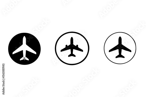 airplane , black and white illustration