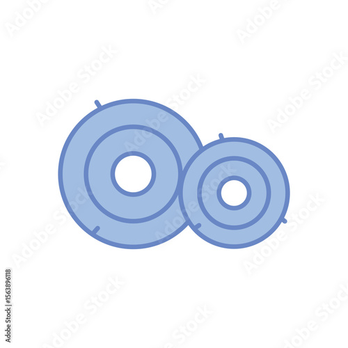 Hay Bale Vector icon