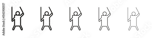 Puppet icons. simple and modern vector icon designs