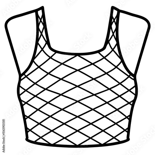 Mesh Top Silhouette