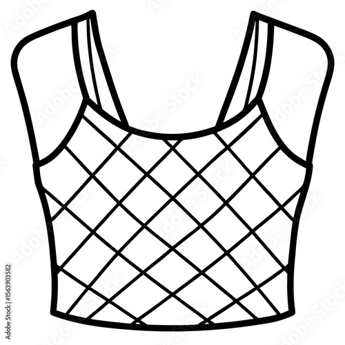 Mesh Top Silhouette
