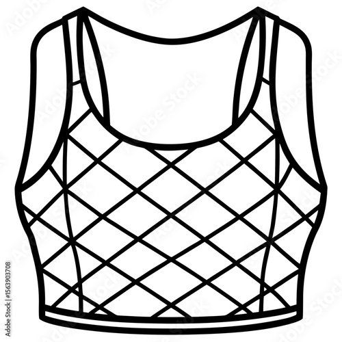 Mesh Top Silhouette