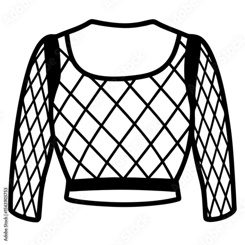 Mesh Top Silhouette