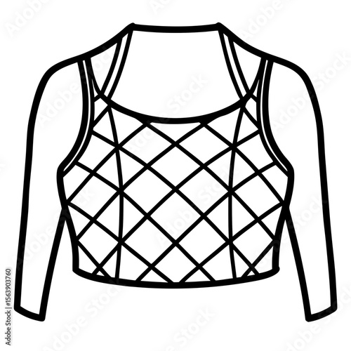Mesh Top Silhouette