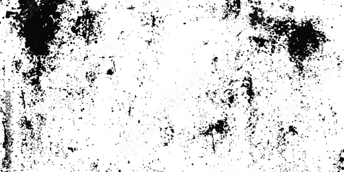 Rustic grunge texture with grain and stains Abstract noise background. Close-up of distressed ink paint texture. Rough black and white distressed vector texture. High-resolution, Abstract background. 