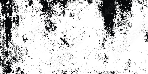 Rustic grunge texture with grain and stains Abstract noise background. Close-up of distressed ink paint texture. Rough black and white distressed vector texture. High-resolution, Abstract background. 
