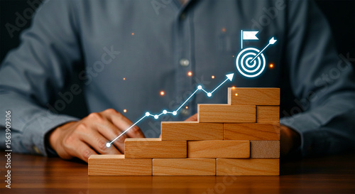 Build your path to success, step-by-step. Achieve your business goals and hit your targets with a clear growth strategy, consistent progress, and a solid foundation for future development. 