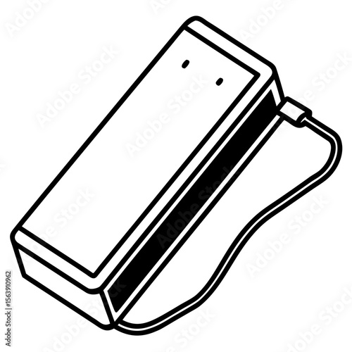 Portable Power Bank Vector