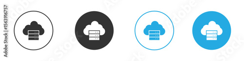 Cloud server icon