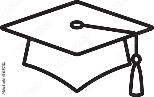 graduation cap and diploma