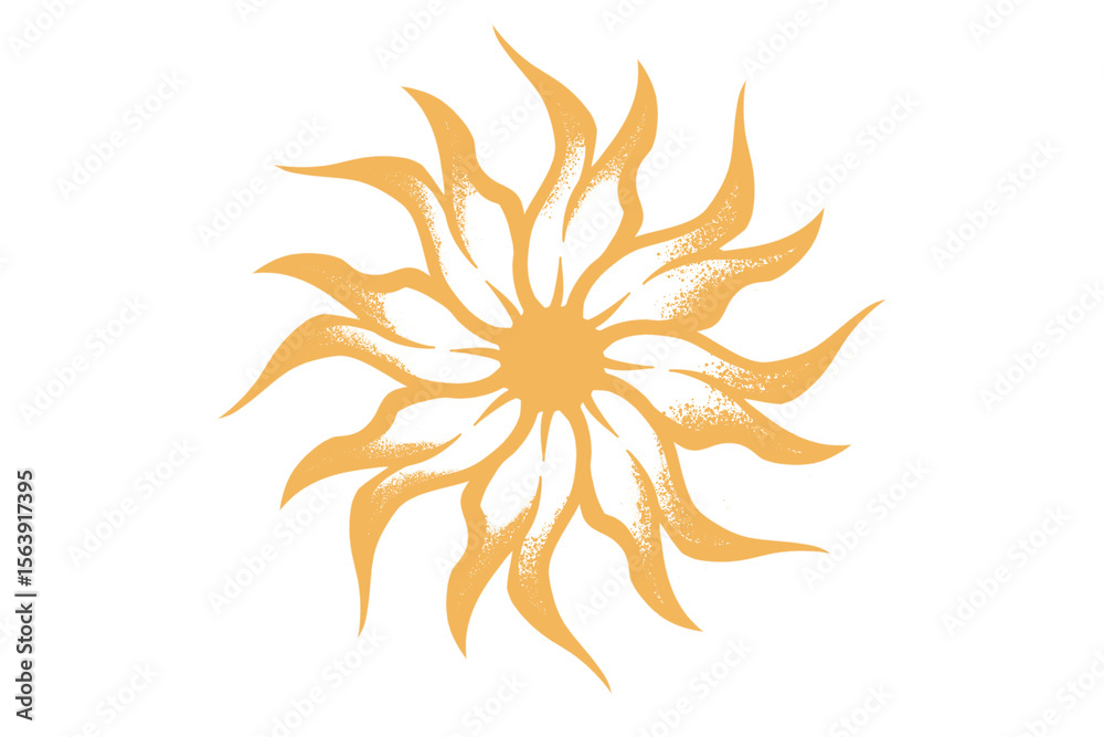 Big sun symbol Big sun symbol