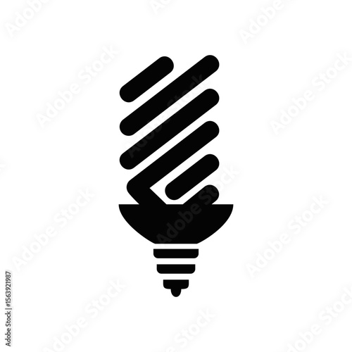 black bulb with checkmark like quick tip icon. flat stroke linear simple trend modern efficiency logotype design element isolated on white. concept of visionary info pictogram or conclusion symbol