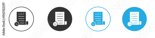 Value added tax VAT icon