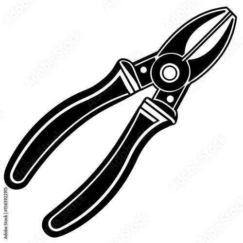 pliers isolated on white
