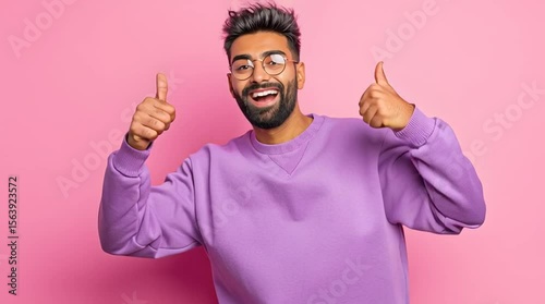 young man with a beard