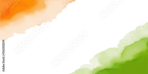 Abstract Watercolor of Flag: A vibrant abstract watercolor painting showcases the colors of a flag. Expressing symbolic meaning, celebrating ideals, and expressing identity. 