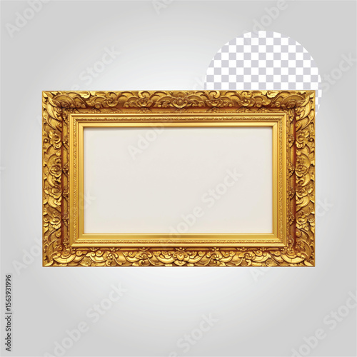 gold picture frame