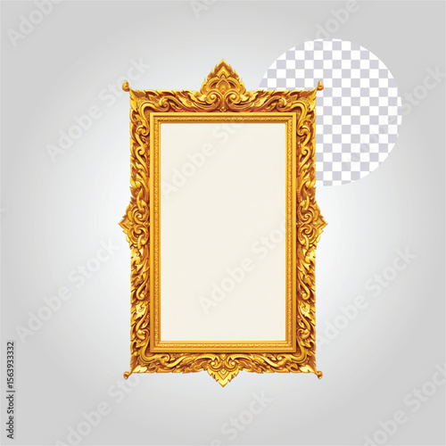 antique gold frame