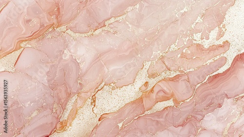 Rose Gold Marble Texture, Abstract , Background