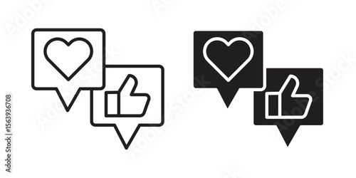 Free Download Social media icon solid style. Flat vector illustration. - GFXLoad