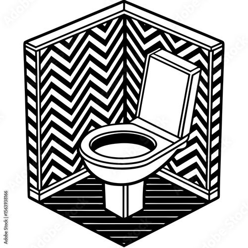 toilet bowl and toilet