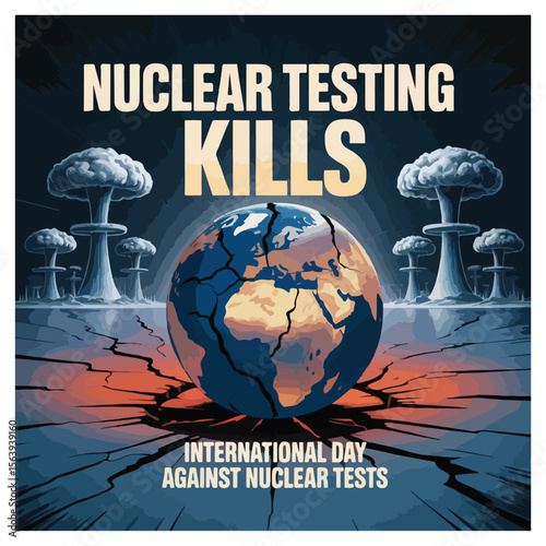 International Day Against Nuclear Tests Poster