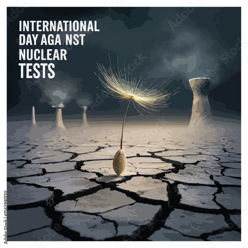 International Day Against Nuclear Tests Poster