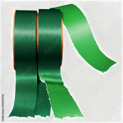 italian flag on green background