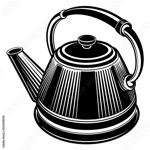 teapot vector illustration
