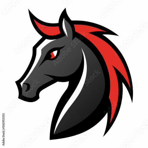 horse head tattoo