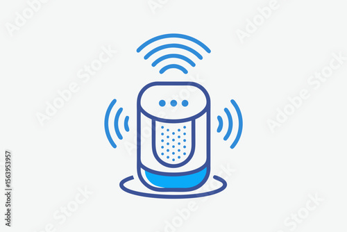 smart minimal line vector icon modern shape