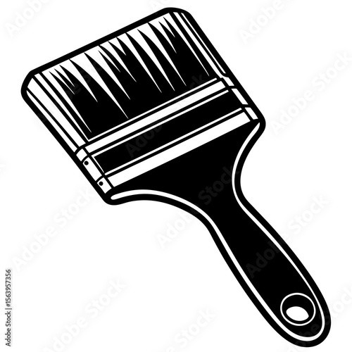 paint brush vector illustration