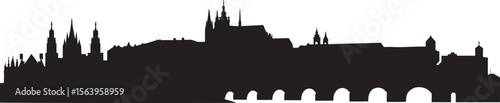 Charles Bridge Prague Castle Gothic Spires Czech Republic City Icon Heritage Culture Landmark
