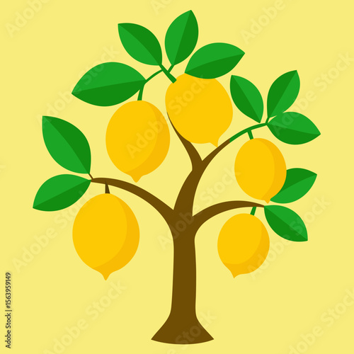 vector illustration of a tree