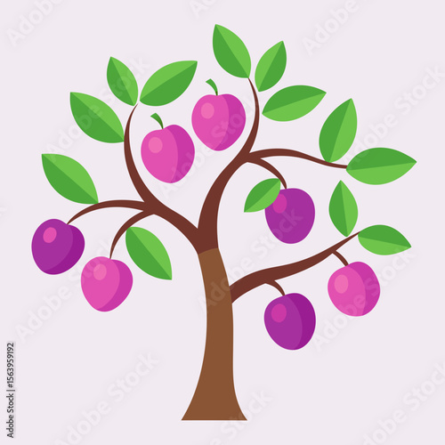 tree with apples