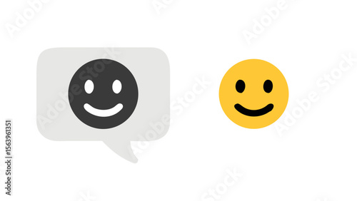 Smiley in Conversation
