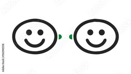 Smiley in Conversation
