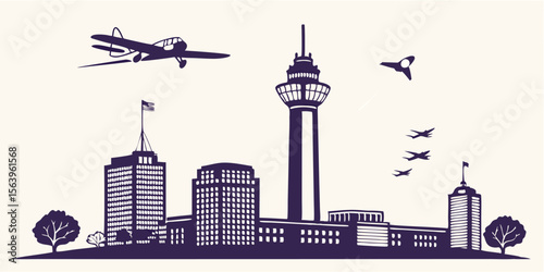Dayton, OH Skyline: Kettering Tower, Aviation Heritage & Wright Brothers Legacy